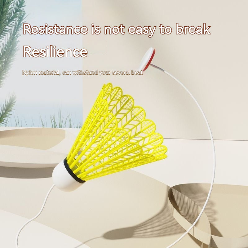 Badminton Training Tool, Badminton Single-Player Rebound Trainer, Stretch Badminton Robot Racket Training Practice Machine Badminton Badminton Trainer Stroking shuttlecock