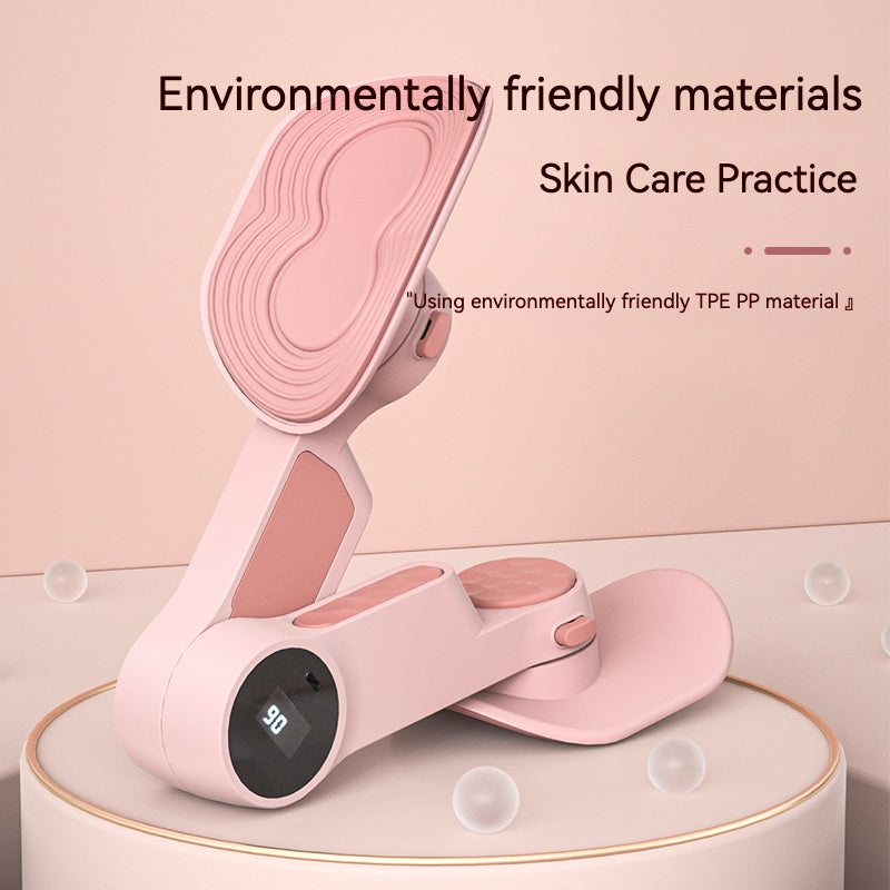 Home Gym,Pelvic Floor Trainer,Thigh Exerciser for Butt/Arm/Leg with Counter&Resistance Adjustmentt,Inner Thigh Exercise Equipment for Women