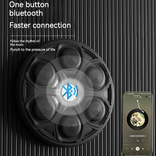 Electronic Music Boxing machine, wall mounted Music boxing board, Rechargeable boxing target boxing pad with Bluetooth speaker, Fitness equipment for gym, home boxing, Boxing accessories equipment, Outdoor recreation equipment Boxing